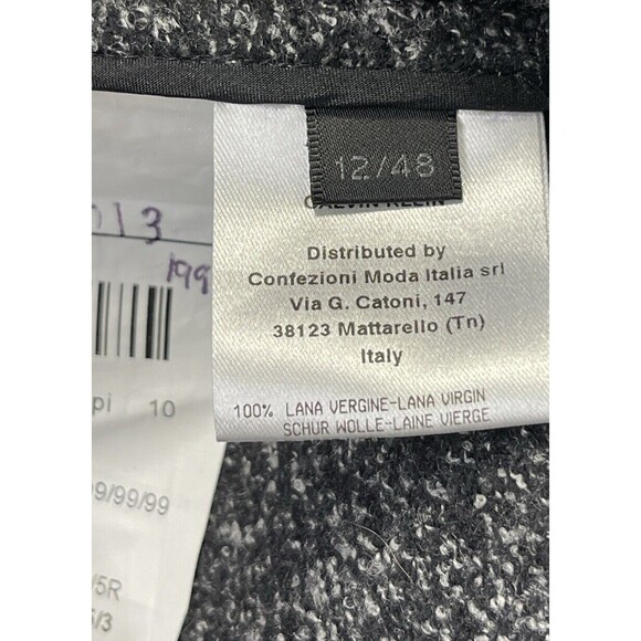 Calvin Klein Collection Wool Dress. Size: 48 M/L - Picture 9 of 9